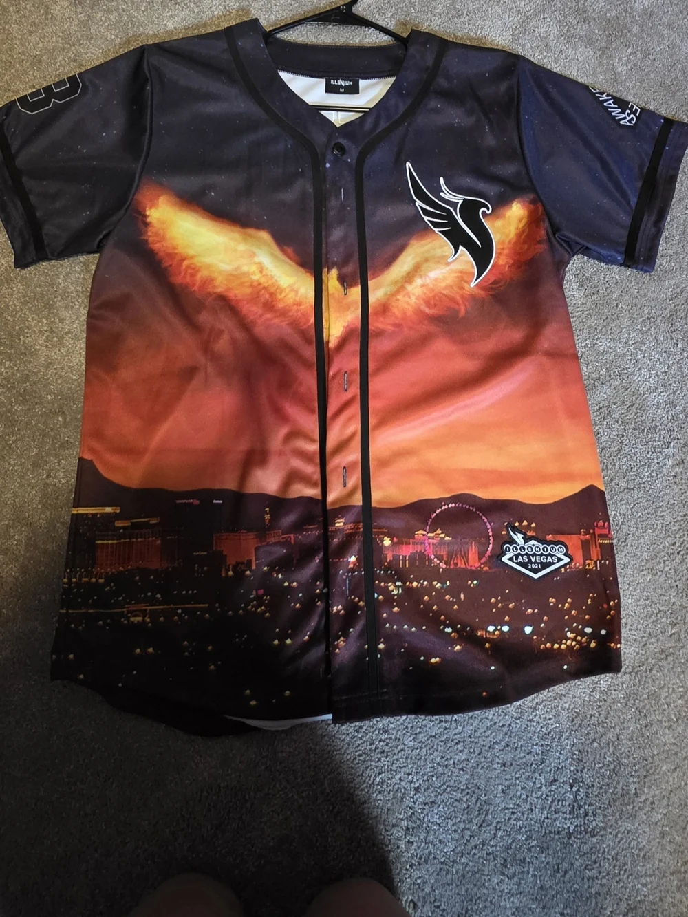 Illenium Las Vegas 2021 Baseball Jersey